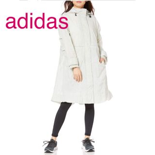 アディダス(adidas)のadidas W STYLE ウーブンロングジャケット(ナイロンジャケット)