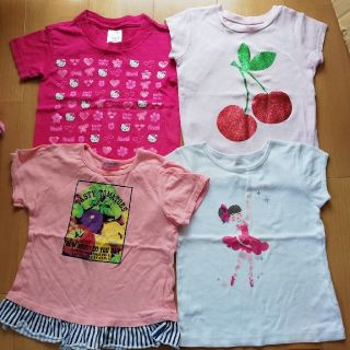 カーターズ(carter's)の【4枚セット】女の子Tシャツ　サイズ110(Tシャツ/カットソー)