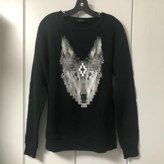 MARCELO BURLON マルセロブロン　スウェット　黒　XS(スウェット)