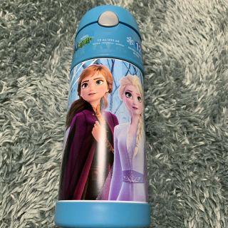 サーモス(THERMOS)のアナと雪の女王2 水筒　ステンレス 保冷　サーモス　ストローボトル　355ml(水筒)