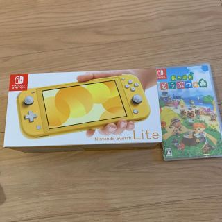 ニンテンドースイッチ(Nintendo Switch)のNintendo Switch Light あつまれどうぶつの森　セット(家庭用ゲームソフト)