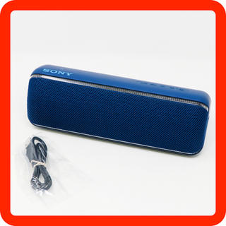 ソニー(SONY)の極美品◯SONY Bluetooth スピーカー SRS-XB32 ブルー(スピーカー)