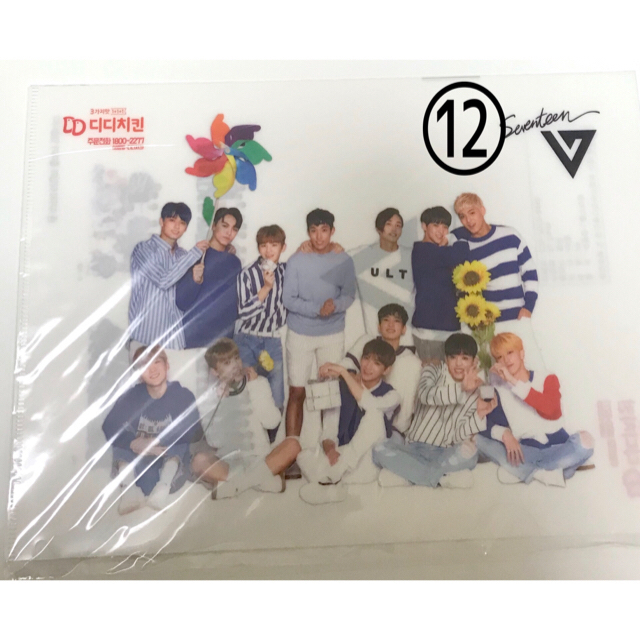 SEVENTEEN クリアファイル エンタメ/ホビーのタレントグッズ(アイドルグッズ)の商品写真