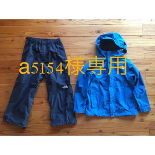 美品　上下セット　ノースフェイス　レインテックス　NP11215 L