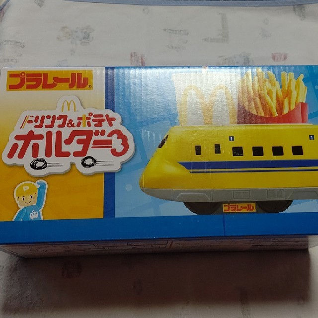 マクドナルド プラレール ドリンク&ポテトホルダー キッズ/ベビー/マタニティのおもちゃ(電車のおもちゃ/車)の商品写真