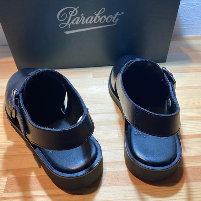 Paraboot(パラブーツ)の本日限定 パラブーツ アドリアティック 40 屋内試着のみ ブラック メンズの靴/シューズ(サンダル)の商品写真