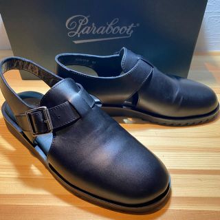 パラブーツ(Paraboot)の本日限定 パラブーツ アドリアティック 40 屋内試着のみ ブラック(サンダル)