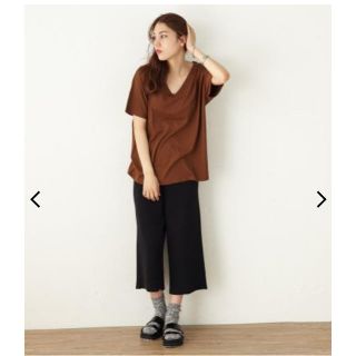 マウジー(moussy)のMOUSSY ニットガウチョパンツ(その他)