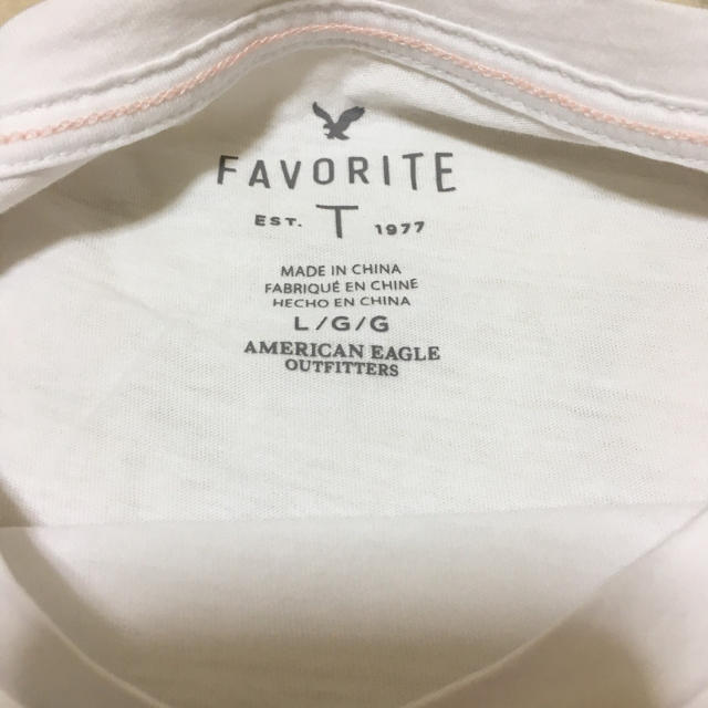 American Eagle(アメリカンイーグル)のアメリカンイーグル Tシャツ L⚠️お値下げ不可 レディースのトップス(Tシャツ(半袖/袖なし))の商品写真