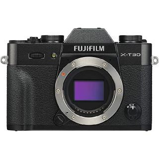 フジフイルム(富士フイルム)の新品 FUJIFILM X-T30 ボディ ブラック(ミラーレス一眼)