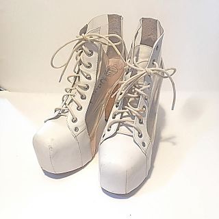 ジェフリーキャンベル(JEFFREY CAMPBELL)のジェフリーキャンベル　LITA レースアップブーツ(ブーツ)