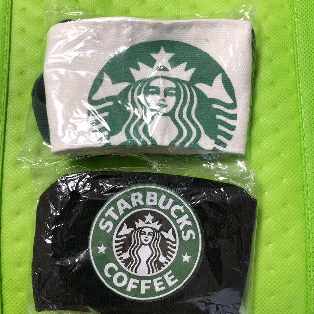 Starbucks Coffee(スターバックスコーヒー)のスタバ　ドリンクホルダー　白 レディースのバッグ(トートバッグ)の商品写真