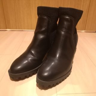 ザラ(ZARA)の美品★ZARA ★ブーティ ブラック 黒(ブーティ)