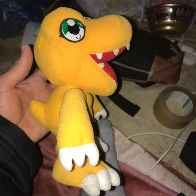 デジモンアドベンチャー アグモンのぬいぐるみ