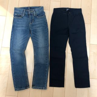 ギャップキッズ(GAP Kids)のGAP キッズ　未使用品　デニム　チノパン　120 男の子(パンツ/スパッツ)