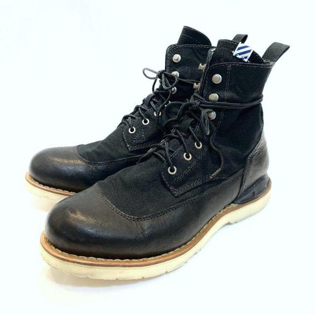 【状態良好】 visvim ビズビム VERITUS FOLK US9.5 黒ブーツ