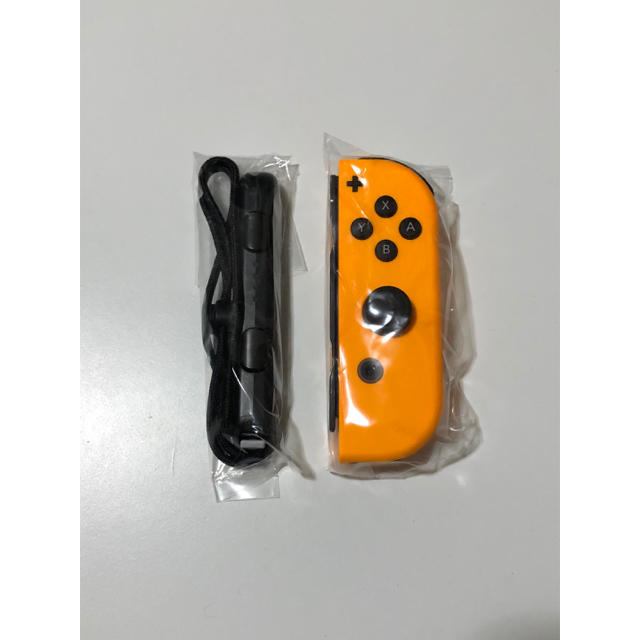 新品 ジョイコン(R)ネオンオレンジ Switch スイッチ コントローラー 橙