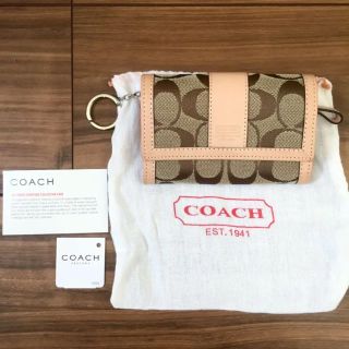 コーチ(COACH)の【新品未使用　保存袋付き】正規品　コーチ　コインケース　カードケース(コインケース)