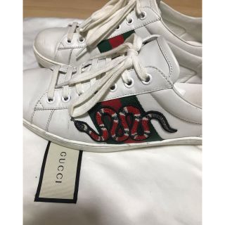 グッチ(Gucci)の【GUCCI 使用品】ニューエース スニーカー(スニーカー)