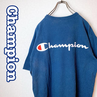 チャンピオン(Champion)のChampion チャンピオン　デカロゴ　袖ロゴ　90sスタイル(Tシャツ/カットソー(半袖/袖なし))
