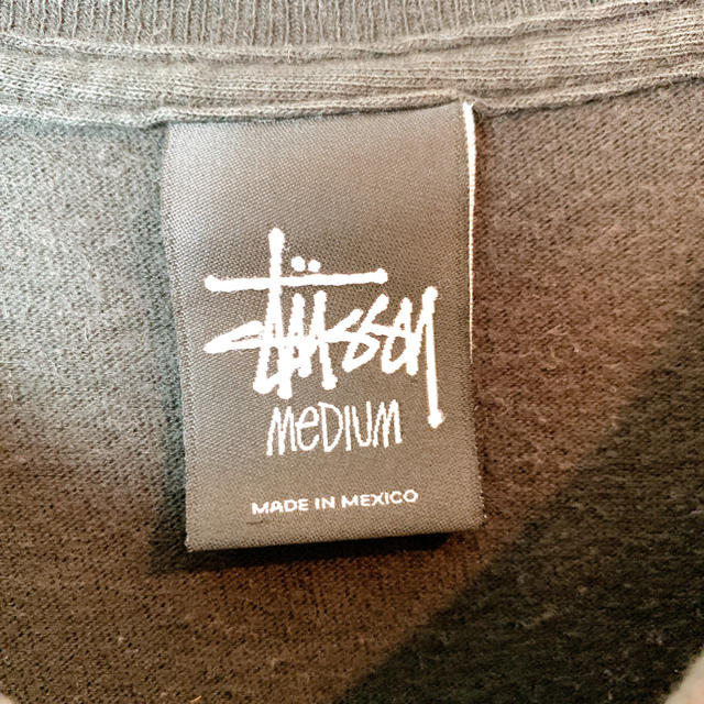 STUSSY(ステューシー)の古着 90s STUSSY ステューシー　半袖　ワンポイントロゴ メンズのトップス(Tシャツ/カットソー(半袖/袖なし))の商品写真