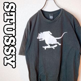 ステューシー(STUSSY)の古着 90s STUSSY ステューシー　半袖　ワンポイントロゴ(Tシャツ/カットソー(半袖/袖なし))