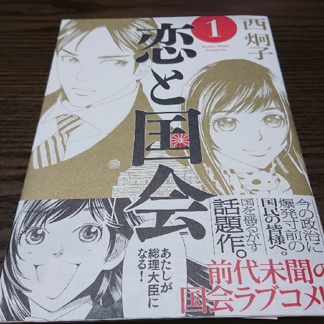 小学館(ショウガクカン)の恋と国会 １西炯子  エンタメ/ホビーの漫画(青年漫画)の商品写真