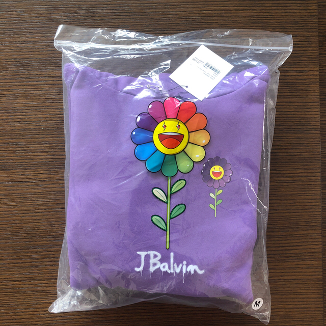 Supreme(シュプリーム)のJ Balvin x 村上隆"Morado Flower Hoodie" 紫 メンズのトップス(パーカー)の商品写真