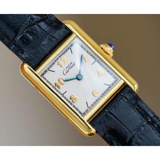 カルティエ(Cartier)の専用 美品 カルティエ マスト タンク ゴールドアラビア SM Cartier(腕時計)
