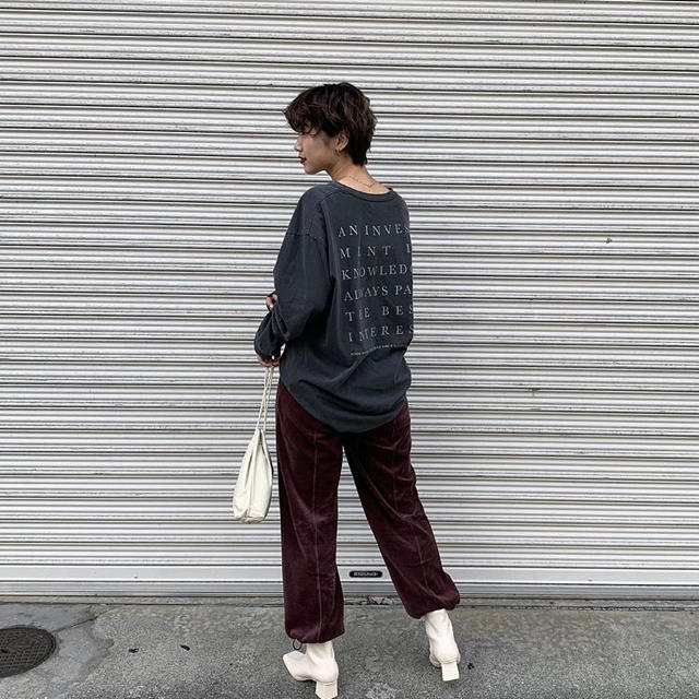 TODAYFUL(トゥデイフル)のTODAYFUL Backprint Long T-Shirts レディースのトップス(Tシャツ(長袖/七分))の商品写真