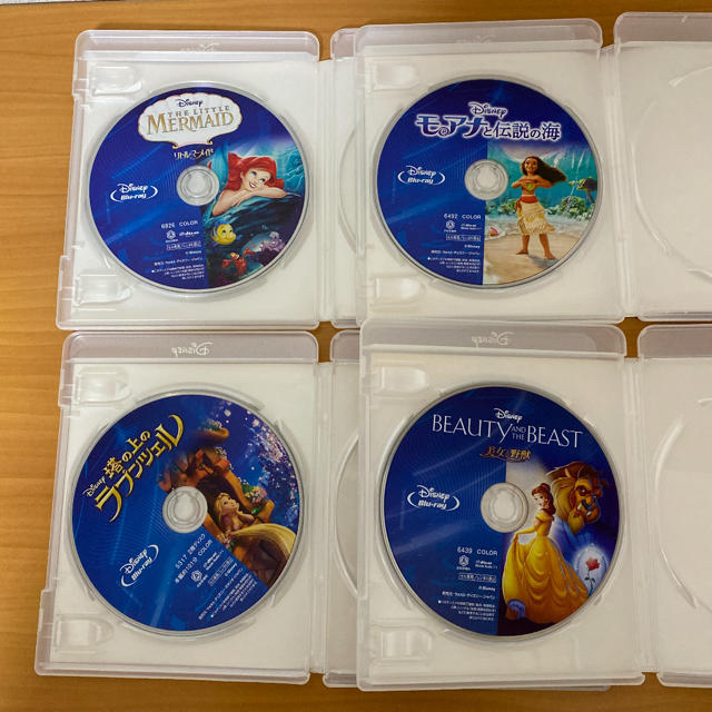 22高品質 Disney ディズニーmovienex Blu Ray4作品セット 純正ケース付きの通販 By