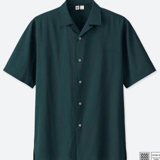 ユニクロ(UNIQLO)のUNIQLO オープンカラーシャツ(シャツ)