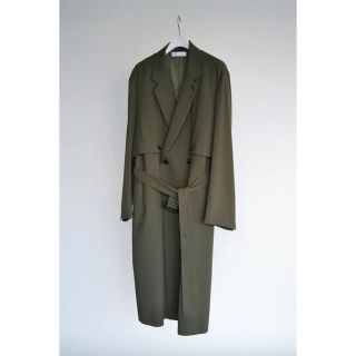 ETHOSENS Splitted trench coat エトセンス　20ss