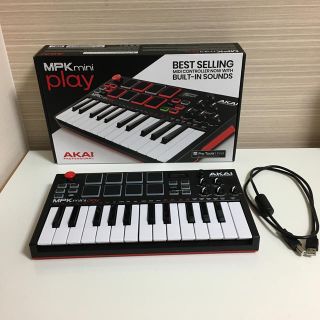 Akai mpk mini play(MIDIコントローラー)