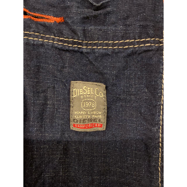 DIESEL(ディーゼル)のディーゼル　デニムシャツ(ビンテージ加工) メンズのトップス(シャツ)の商品写真