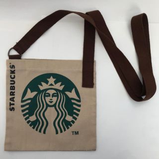 スターバックスコーヒー(Starbucks Coffee)のハンドメイド　スターバックス　サコッシュ　ショルダーバッグ(バッグ)