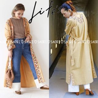 トゥデイフル(TODAYFUL)のTODAYFUL【新品タグ付】Hand Embroidery Gown(カーディガン)