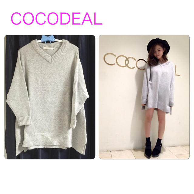 COCO DEAL(ココディール)のCOCODEAL♡ニットワンピ レディースのワンピース(ミニワンピース)の商品写真