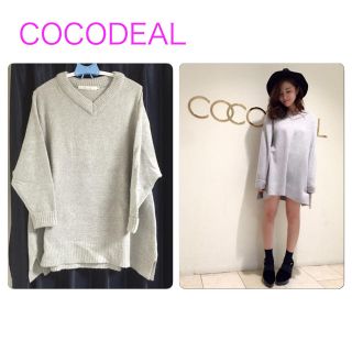 ココディール(COCO DEAL)のCOCODEAL♡ニットワンピ(ミニワンピース)