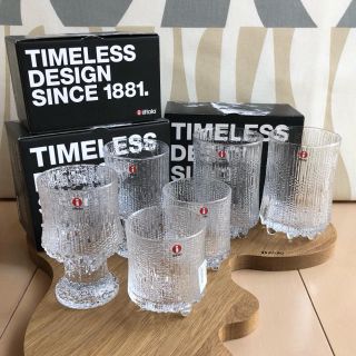 イッタラ(iittala)の新品 6個セット iittala イッタラ ウルティマツーレ グラス ②(食器)