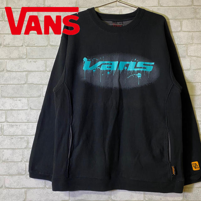 VANS(ヴァンズ)の【Vans】バンズ クルーネック スウェット トレーナー/Mサイズ メンズのトップス(スウェット)の商品写真