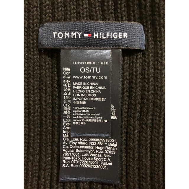TOMMY HILFIGER(トミーヒルフィガー)のTOMMY HILFIGER マフラー メンズのファッション小物(マフラー)の商品写真