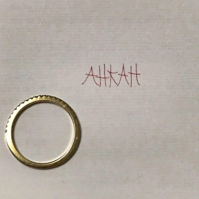 AHKAH(アーカー)のAHKAH  アーカー　ティナリング 7号 レディースのアクセサリー(リング(指輪))の商品写真