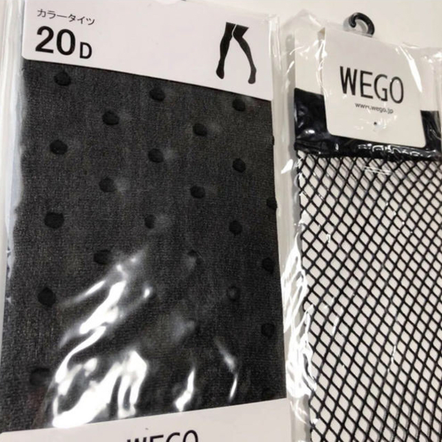 WEGO(ウィゴー)のWEGO タイツ　靴下セット　３点　レッグウェア　ファッション小物 レディースのレッグウェア(ソックス)の商品写真