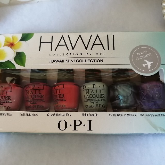 OPI(オーピーアイ)のＯＰＩ　ネイルラッカー　ハワイコレクション　ハワイ限定　ミニネイル 全6色 コスメ/美容のネイル(マニキュア)の商品写真