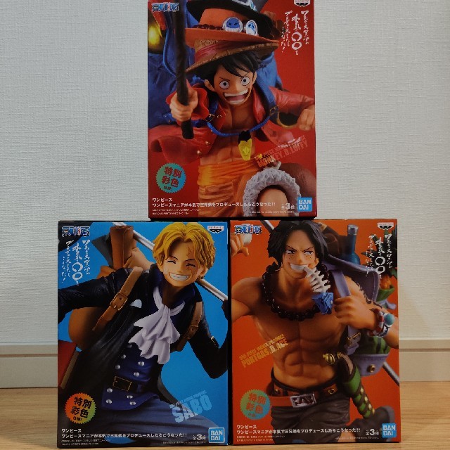 Bandai ワンピース フィギュア ワンピースマニアが本気で三兄弟をプロデュースしたらこうなの通販 By 空手大好きっ子 S Shop バンダイならラクマ