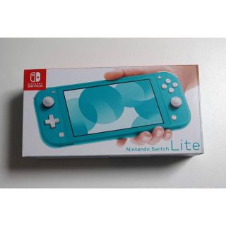 ニンテンドースイッチ(Nintendo Switch)のニンテンドースイッチライト　ターコイズ(携帯用ゲーム機本体)