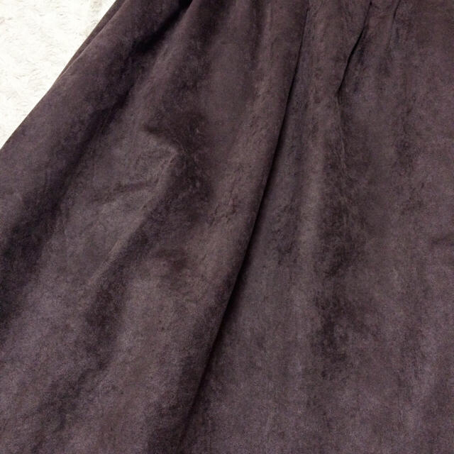 UNRELISH(アンレリッシュ)のUNRELISH♡スエード♡スカート レディースのスカート(ひざ丈スカート)の商品写真