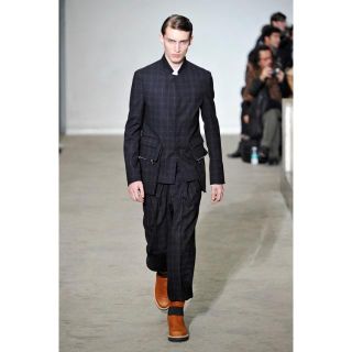 クリスヴァンアッシュ(KRIS VAN ASSCHE)の元Dior Hommeデザイナー　KRIS VAN ASSCHE 変形ジャケット(テーラードジャケット)