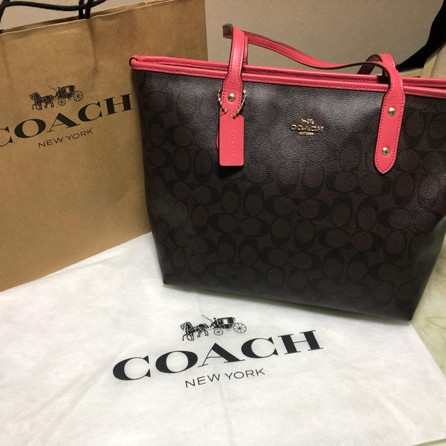 COACH トートバッグ　美品　コーチトートバッグ